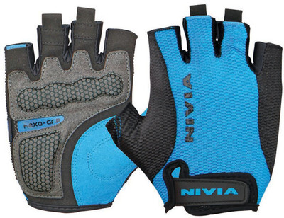 

Nivia Hexa Grip Gym & Fitness Gloves (, Blue, Black