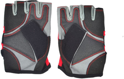 

Personal Health AI- True Gym & Fitness Gloves (L, Red, Black), Black;red