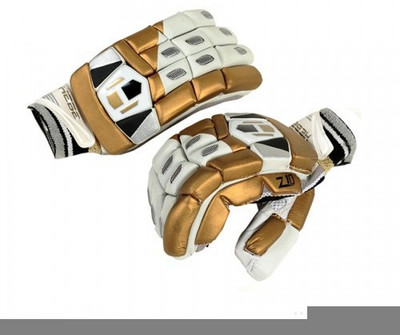 

Hebe Z10 Batting Gloves (Men, Gold, White)