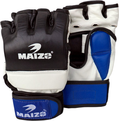 

Maizo Deluxe Grappling Training MMA Boxing Gloves (, Blue, White, Black, Black;blue;white