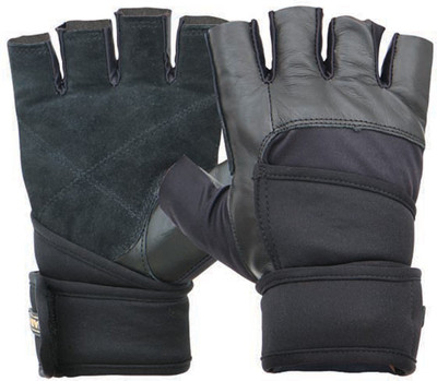 

Nivia Pro Wrap GG-922 Medium Gym & Fitness Gloves (, Black