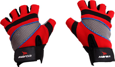 

Mayor Granada Gym & Fitness Gloves (S, Red, Black), Black;red