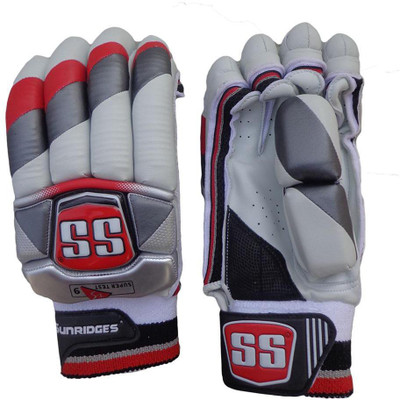 

SS Supertest Batting Gloves (Men, White), Multicolor