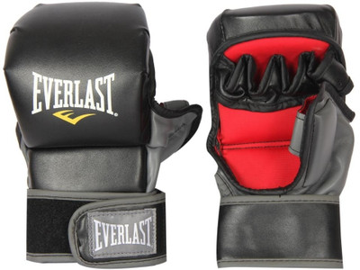 

Everlast Striking Training Boxing Gloves (L, Black, Red)