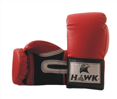 

HAWK 12oz Boxing Gloves (XL, Red)