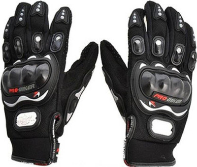 FAS Pro Biker Riding Gloves(Black)