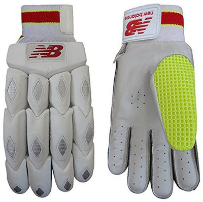 

New Balance TC 860 Batting Gloves (Men, White)