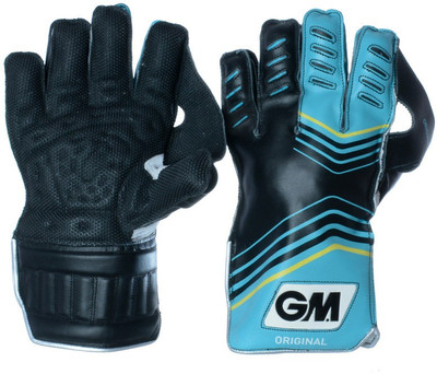 

GM Original Wicket Keeping Gloves (Men, Black, Blue)