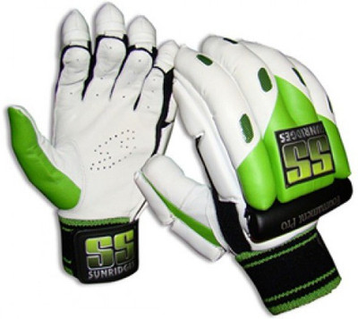 

SS Tournament Batting Gloves (L, White, Green), Green;white