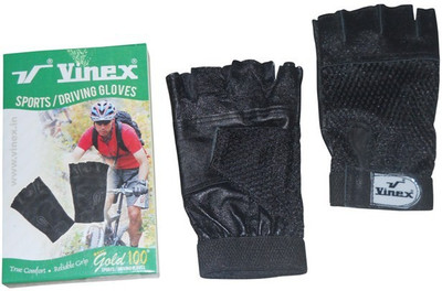 

Vinex Sports Gloves - Gold " Gym & Fitness Gloves (, Black