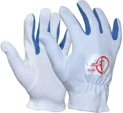 

Triumph Batting Batting Gloves (Free Size, White)