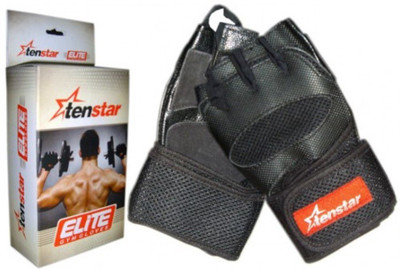 

Tenstar Elite Gym & Fitness Gloves (, Multicolor, Black