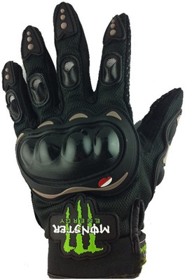

Monster Biker Driving Gloves (XL, Black)
