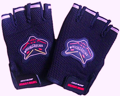 Capeshoppers KNIGHTHOOD HALF CUT GLOVES Riding Gloves(Blue, Multicolor) Capeshoppers KNIGHTHOOD HALF CUT GLOVES Riding Gloves(Blue, Multicolor)