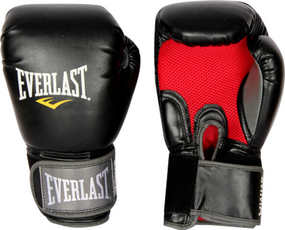 everlast boxing gloves black