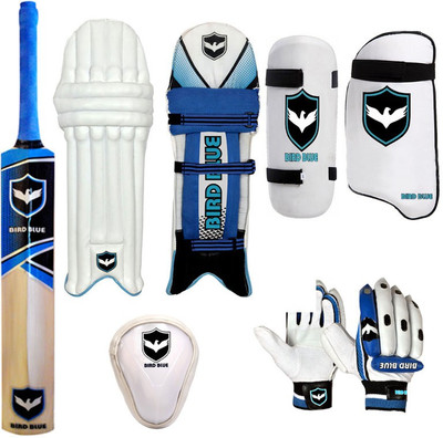 

Birdblue combo cricket Batting Gloves (Men, Blue, Black), Black;blue