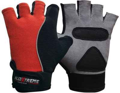 

AllExtreme Active - Unisex Gym & Fitness Gloves (, Orange