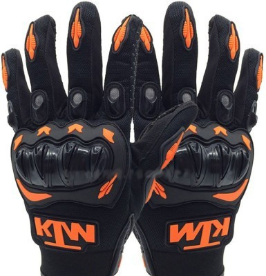 

ACCESSOREEZ Cycling Riding Gloves (XL, Black)