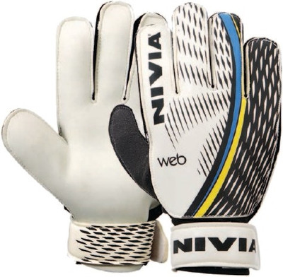 

Nivia Web Gym & Fitness Gloves (S, Multicolor), Black;white
