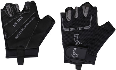 

COCKATOO Gel Tech Gym & Fitness Gloves (Free Size, Black)