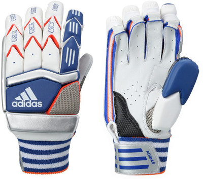 

ADIDAS BG ELITE V1 16 Batting Gloves (M, White, Blue, Red), Blue;red;white