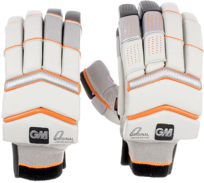 

GM Original D30 Batting Gloves (Men, White, Orange), Orange;white