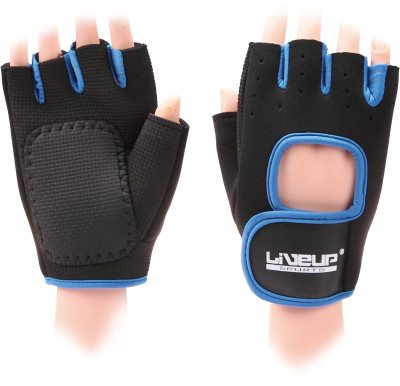 

Liveup Training Gloves, Black;blue