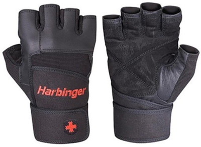 

Harbinger Fitness Pro Wrist Wrap Gym & Fitness Gloves (, Black