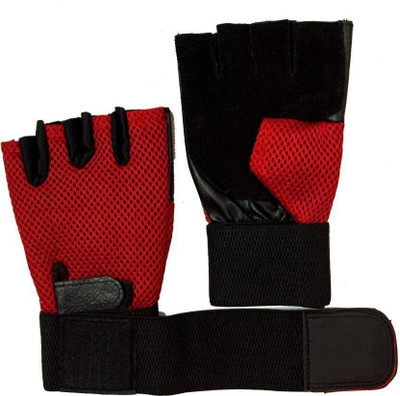 

Solutions24x7 PRO WEIGHT LIFTER Gym & Fitness Gloves (Free Size, Red)