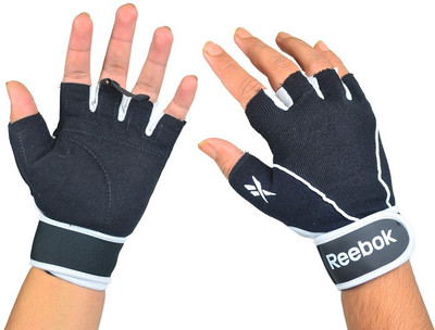 

REEBOK Training Gym & Fitness Gloves (, Black, White