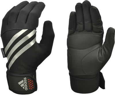 

ADIDAS Long Fingered Gloves Gym & Fitness Gloves (, Black, White