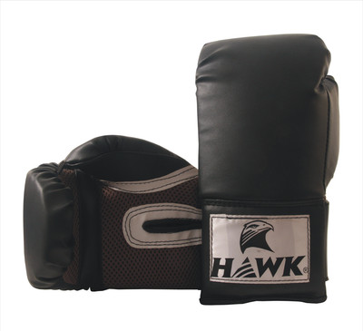 

HAWK 10oz Boxing Gloves (L, Black)