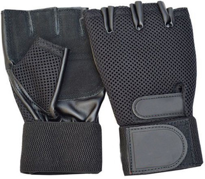 

Mor Sporting Weight Lifting nk Gym & Fitness Gloves (Free Size, Black)