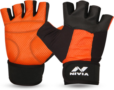 Nivia Splender Gym & Fitness Gloves (L, Multicolor) available at flipkart for Rs.325