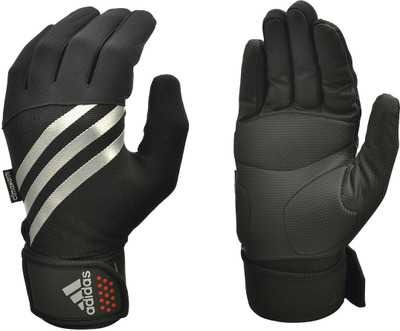 

ADIDAS Long Fingered Gloves Gym & Fitness Gloves (, Black, White