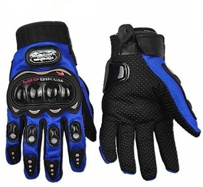 

Pa PROBIKERZ(FULL)-XXL-BLUE-K554 Cycling Gloves (XXL, Blue), Black;blue
