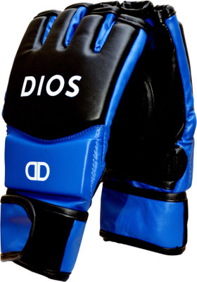 Dios Champion Boxing Gloves (Youth, Blue), Blue and black