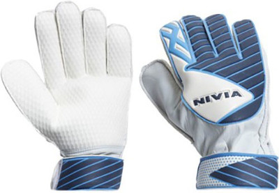 

Nivia Armour Goalkeeping Gloves (, White, Blue, Blue;white