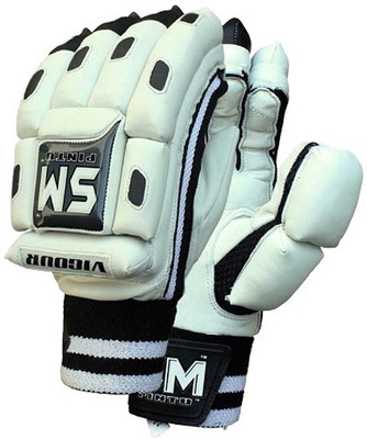 

SM Vigour Batting Gloves (Men, Multicolor, Grey), Grey;multicolor