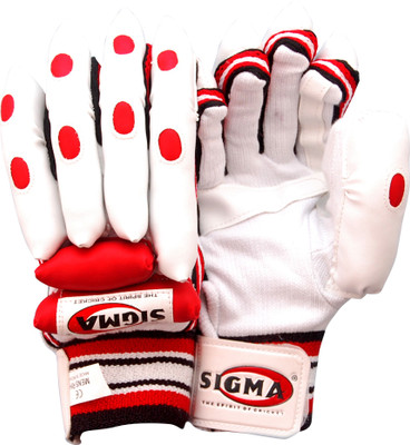 

Sigma Club Batting Gloves (M, White)