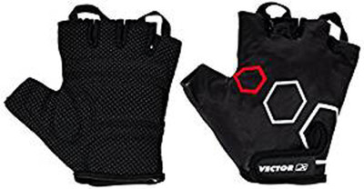 

Vector X VX-300-XP Gym & Fitness Gloves (L, Black)