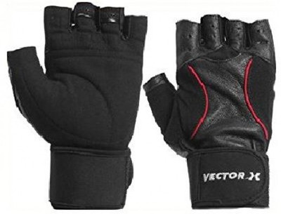 

Vector X VX-800 Gym & Fitness Gloves (Men, Black), Black;red