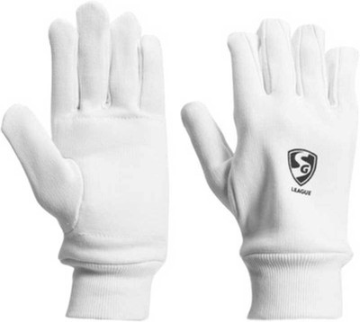 

SG LEAGUE Inner Gloves (Men, Black, Multicolor, White), White// black