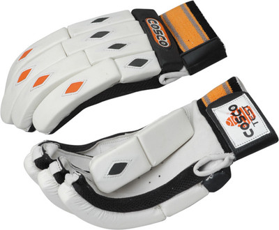

Cosco Test Batting Gloves (L, White)