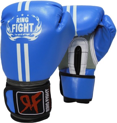 Ring Fight Pro Boxing Gloves(Blue)