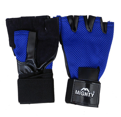 

Woody HAND Gym & Fitness Gloves (Free Size, Blue)