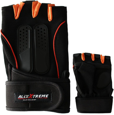 

AllExtreme Weight Lifting & Sports Exercise Training Gym & Fitness Gloves (, Orange