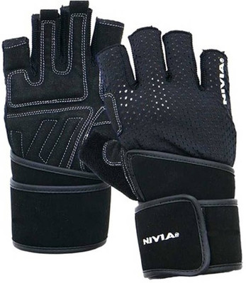 

Nivia Sniper Gym & Fitness Gloves (, Black