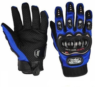 

Pa PROBIKERZ(FULL)-L-BLUE-lt547 Cycling Gloves (XL, Blue), Black;blue