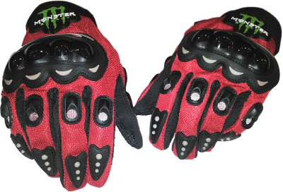 Monster Glove Riding Gloves (L, Red, Black) available at flipkart for Rs.450